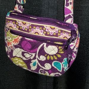 Vera Bradley Plum Crazy Crossbody Bag